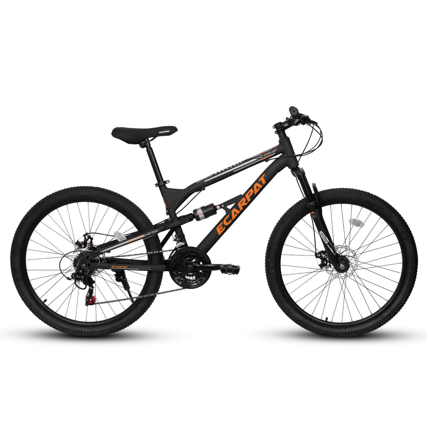 26" Dual Suspension Mountain Bike - 21-Speed Steel Frame MTB A26207 26 Inch Steel Frame Shock Fork Pl | Ectron Online