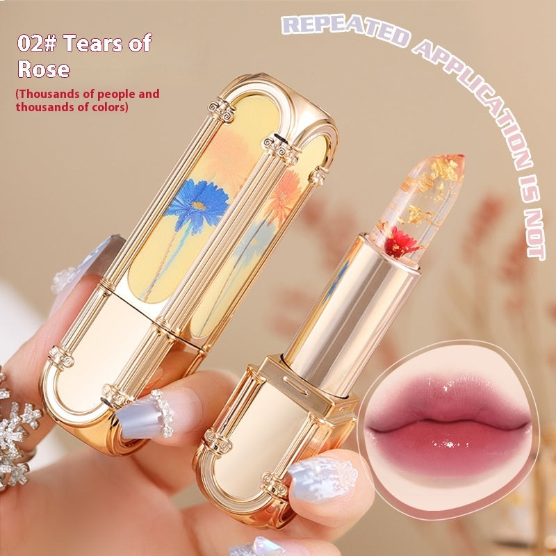 Jelly Warm Flower Square Tube Lipstick for Women Women's Jelly Warm Flower Square Tube Li | Ectron Online