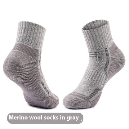 Men's Outdoor Non-slip Wear-resistant Sweat-absorbent Breathable Wool Socks