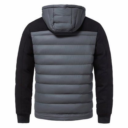 Winter New Men's Loose All-matching Casual Hooded Coat