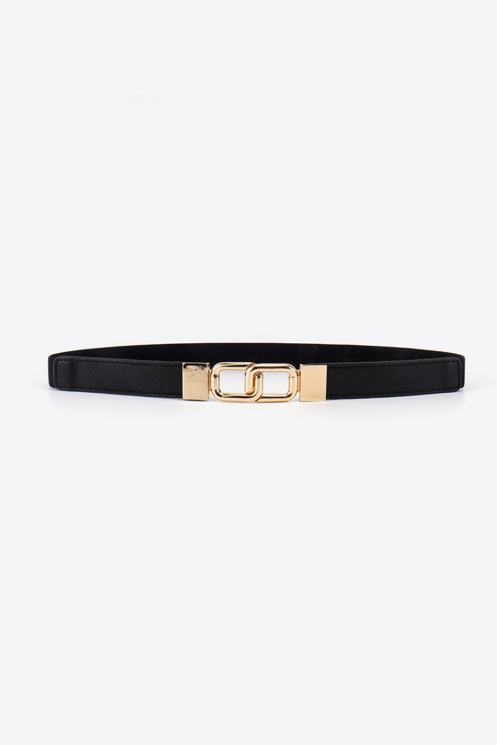 Geometric Double Buckle Elastic Belt Belt | Ectron Online
