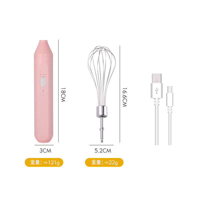 Handheld Electric Egg Beater For Home Baking Of Cakes