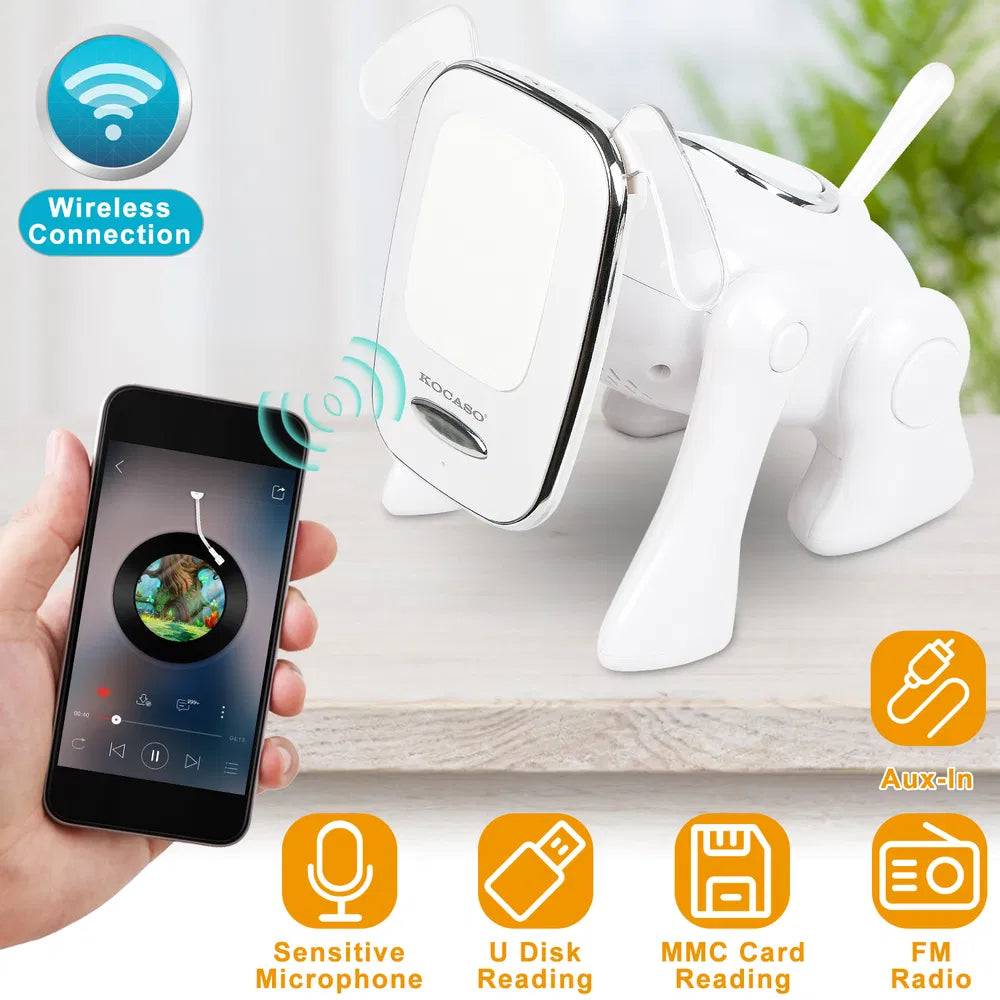 Puppy Wireless Speaker - Portable Mini Cute Animal Music Player