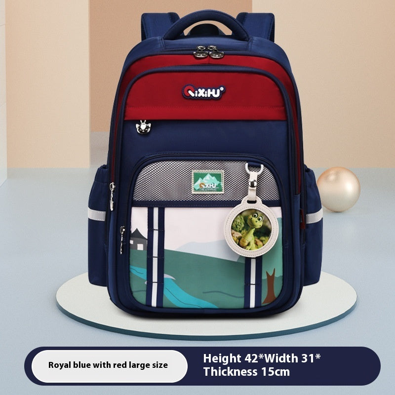Lightweight &amp; Durable Kids’ School Backpack – Landscape Pattern Large Capacity Primary School Student Sc | Ectron Online