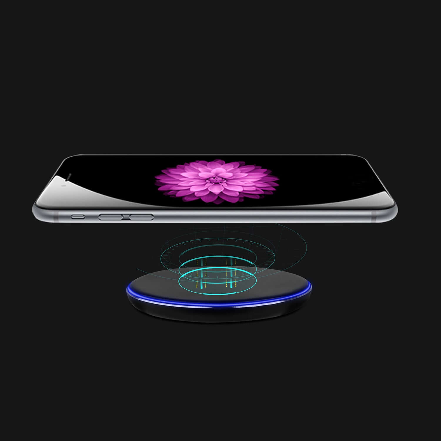 Qi-Certified Ultra-Slim Wireless Charger 1Pc Wireless Charger Qi-Certified Ultra- | Ectron Online