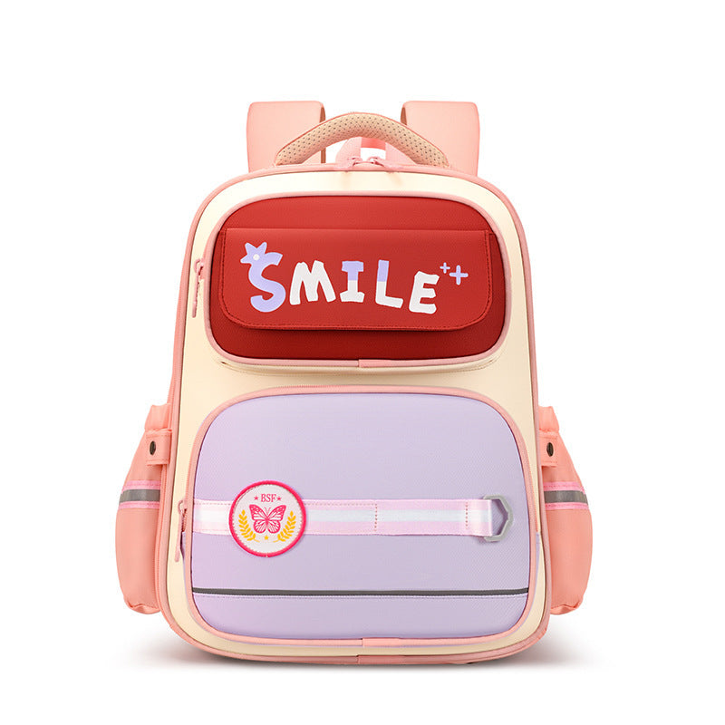 British-Style Girls' Schoolbag with Cartoon Letters – 30x40cm Children's Cartoon Letters British Style | Ectron Online