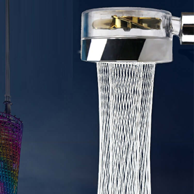 Turbocharged Propeller Shower Head Propeller Driven Shower Head With Stop B | Ectron Online