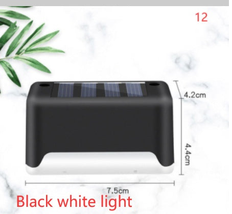 New Upgrade Waterproof LED Solar Fence Lamp Solar Deck Lights Solar Step Light Outdoor For Patio Stairs Garden Pathway Step Yard New Upgrade Waterproof LED Solar Fence L | Ectron Online