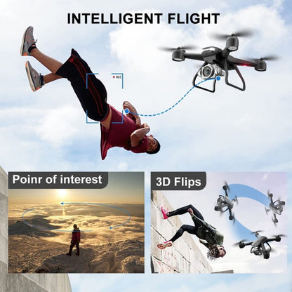 V14 Professional 6K HD Drone | Dual Camera WiFi FPV Quadcopter Kit V14 Professional Drone 6K HD Dual Camera | Ectron Online