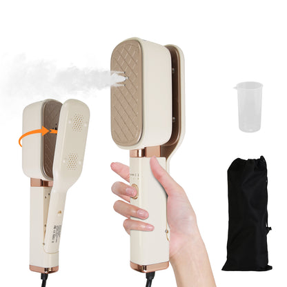 3-in-1 Portable Travel Steamer - 1000W Handheld Steam Iron