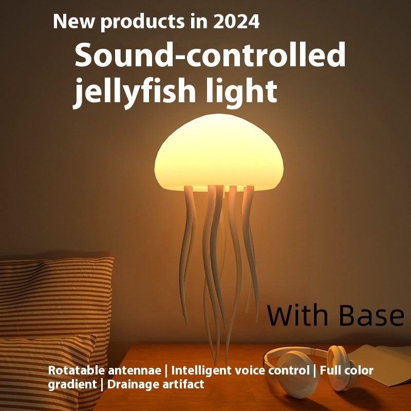 Jellyfish LED Mood Lamp & Smart Table Lamp for Desk or Bedside Jellyfish Mood Lamp LED | Ectron Online