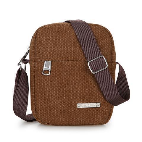 Men's Casual Canvas Shoulder & Messenger Bag Shoulder Messenger Bag Casual Canvas Bag | Ectron Online