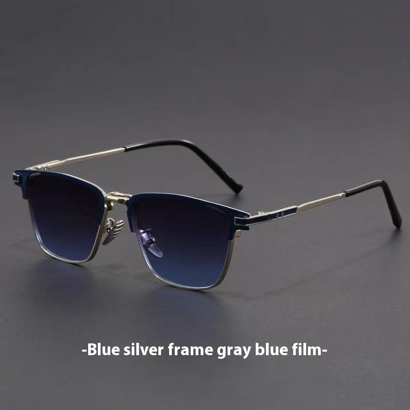 Retro Small Square Sunglasses – Vintage Style with UV Protection Retro Artistic UV Protection Small Squar | Ectron Online