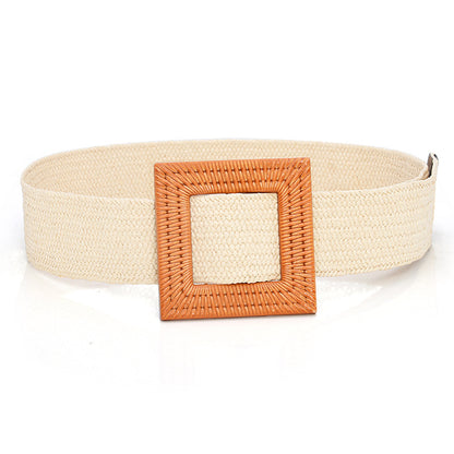 Bohemian Holiday Linen Woven Belt