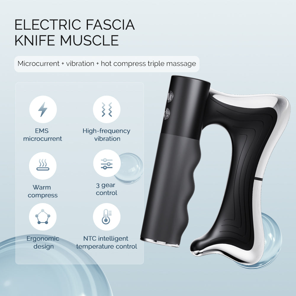 Electric Fascia Knife Massager | Vibration Body Lifting Blade Tool