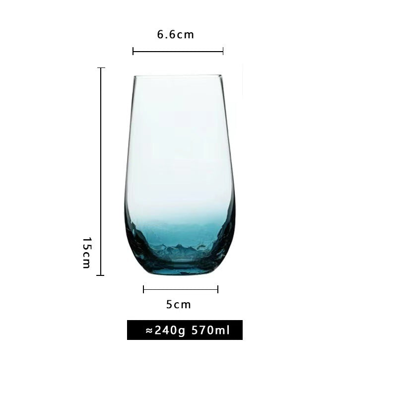 Modern Art Crystal Glass | Ice Crack Design Crystal Glass | Ectron Online