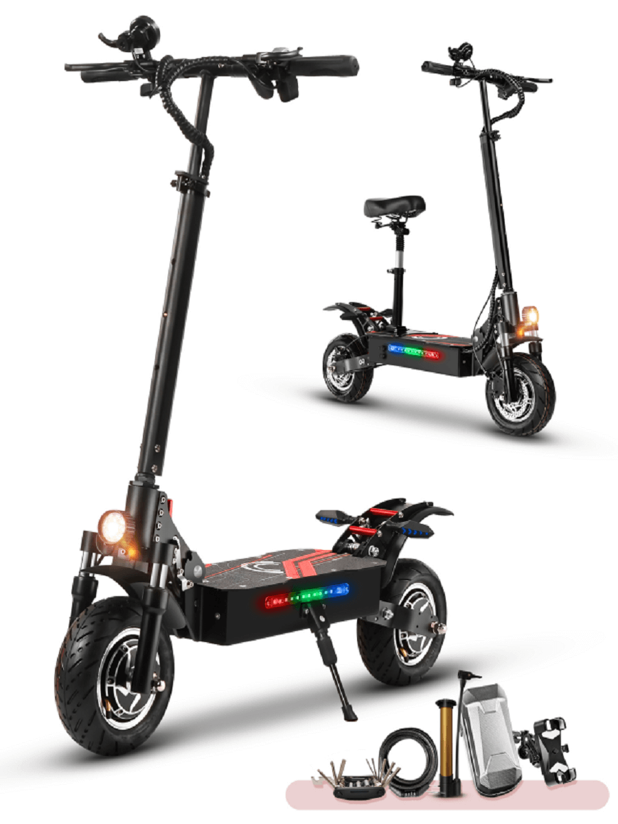 Q7Pro Dual Motor Electric Scooter - 3200W Quiet Off-Road E-Scooter Q7Pro Electric Scooter, 3200W Dual Motor | Ectron Online