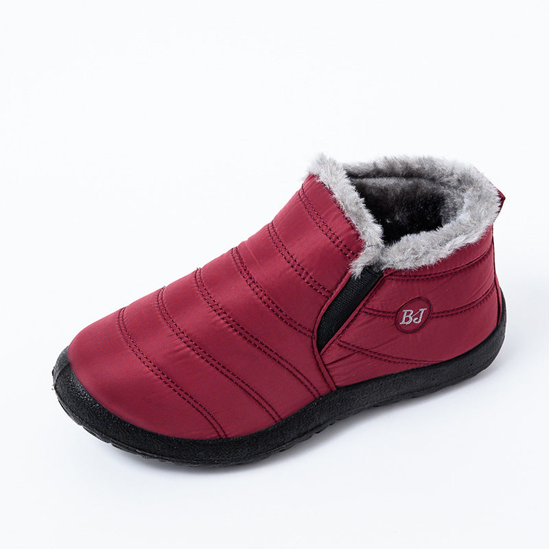 Warm Plush Boots and Cotton Shoes Woman Boots | Ectron Online