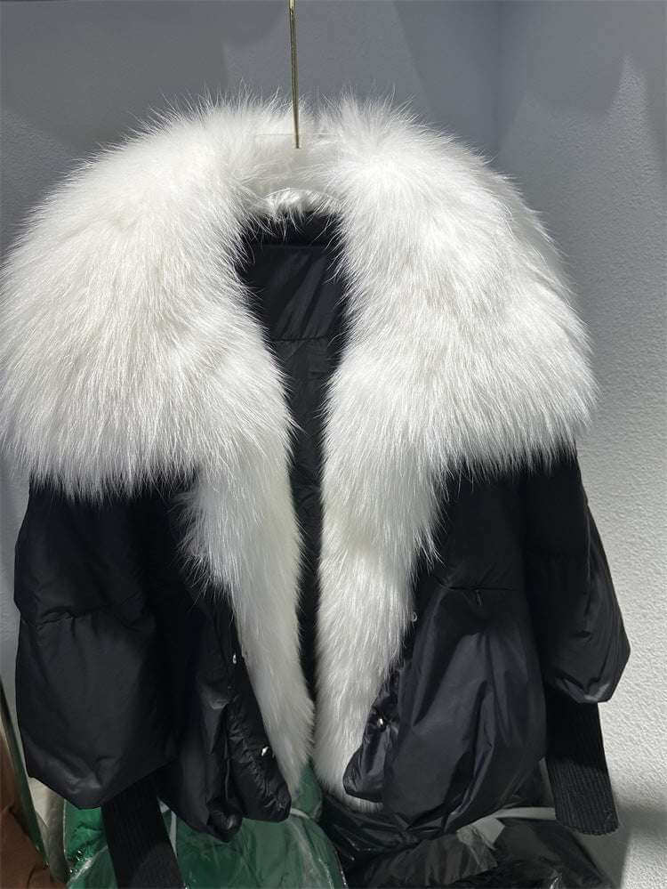 Women's Niche Design White Duck Down Jacket White Duck Down Jacket Niche Design Wome | Ectron Online