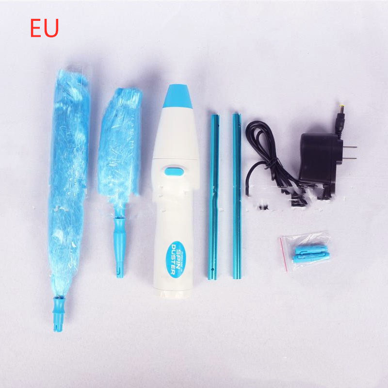 New Electrinic Hair Brush Spin Electric Hand Duster Motorized Dust Baguette Eliminates Dust House Clean Brush