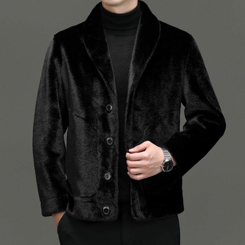 Reversible Padded Coat Padded Coat Fur Integrated Double-sided | Ectron Online