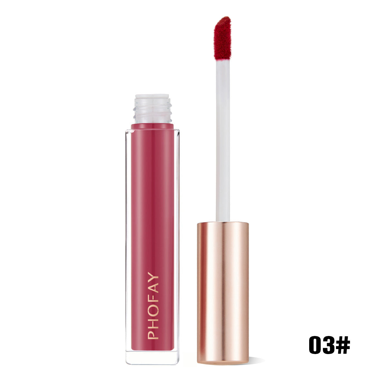 PHOFAY Non-Sticky Lip Gloss | High-Shine Finish PHOFAY Non-Sticky Lip Gloss | Ectron Online