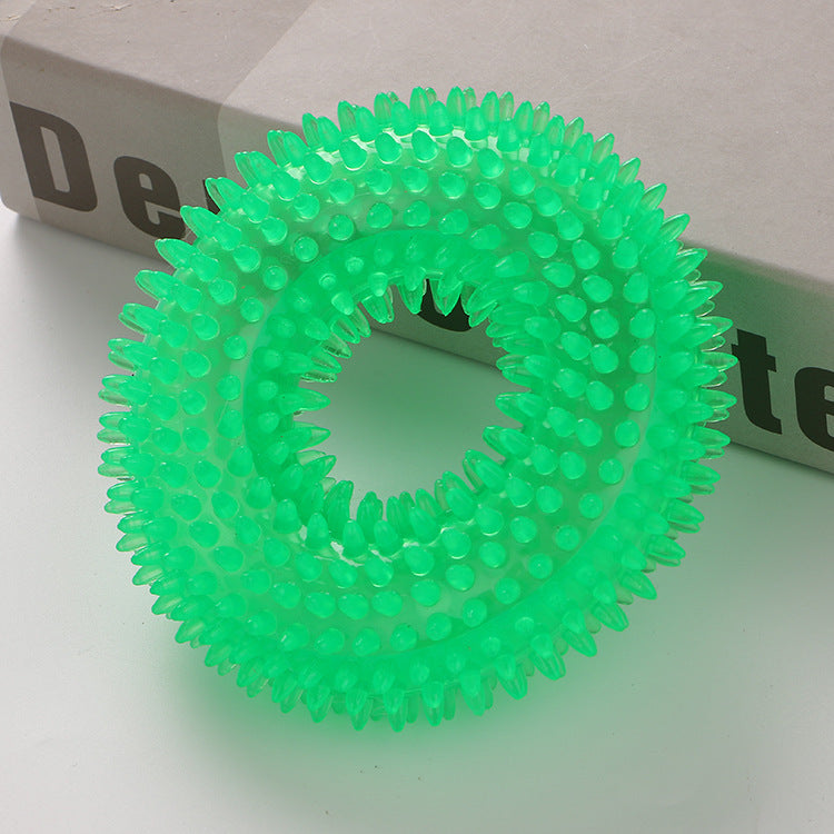 TPR Toy Spiky Ball Sounding Dog Toy – Durable & Fun Chew Toy TPR Toy Spiky Ball Sounding Dog | Ectron Online