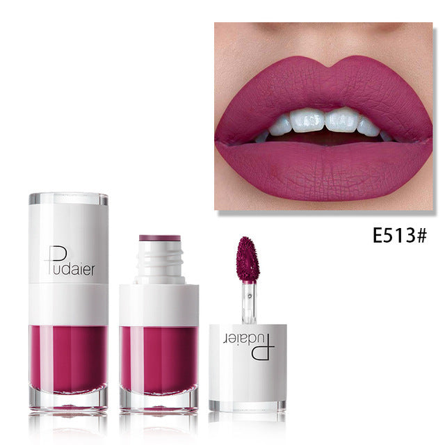 16-Color Matte Lipstick Set | White Bottle Lipstick 16 color white bottle matte lip | Ectron Online