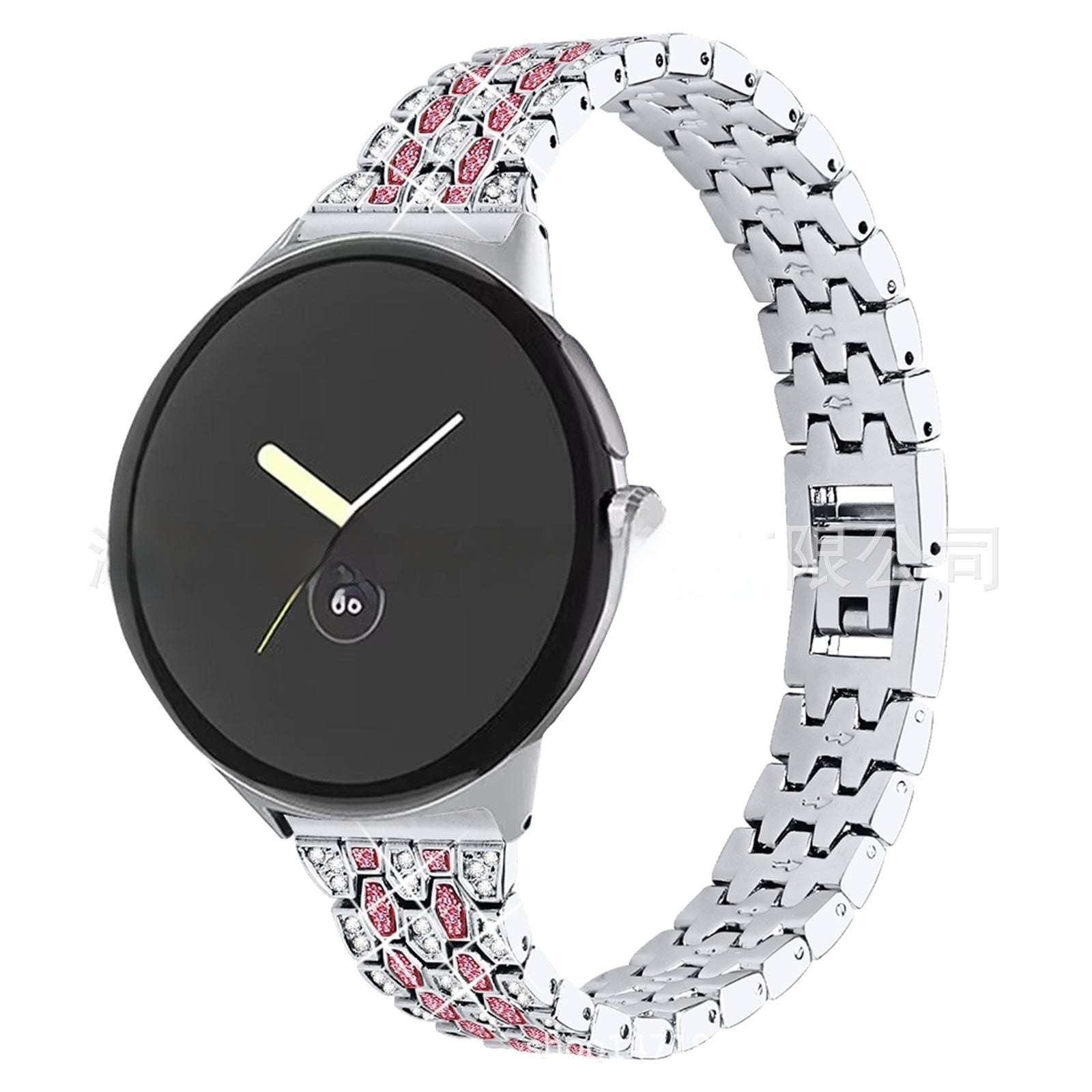 Five Beads Three Rows Diamond Watch Strap Google Five Beads Three Rows Diamond Rep | Ectron Online