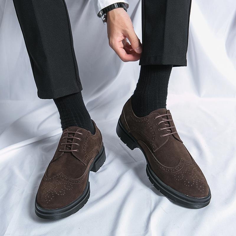 Men’s British Style Leather Shoes – Formal & Summer Casual Leather Shoes Men's Formal Wear Business | Ectron Online