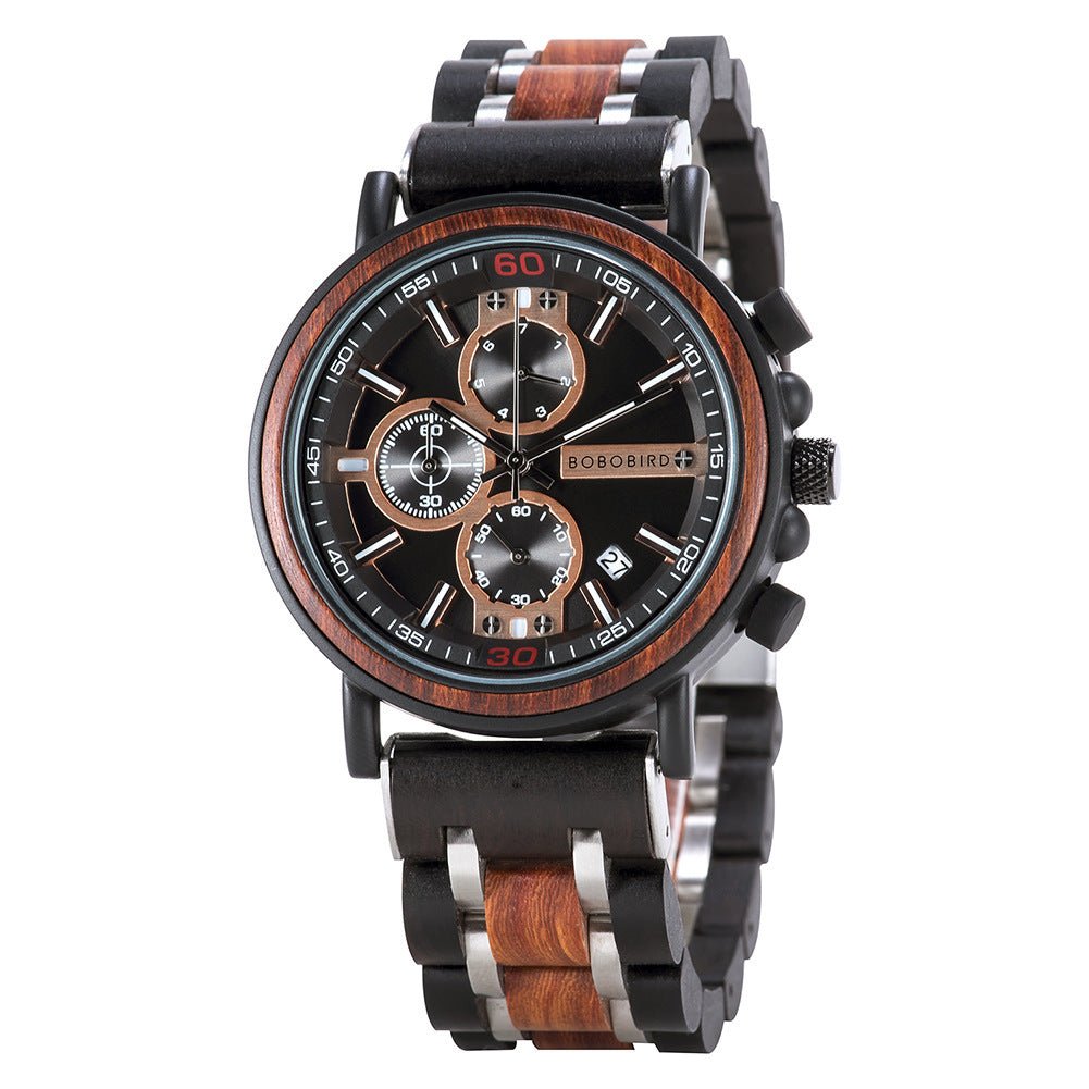 Men's Multi-functional Business Quartz Watch