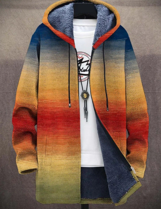 Digital Print Padded Fleece Jacket Fashion Digital Printing Fleece Padded C | Ectron Online
