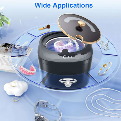45kHz Ultrasonic Retainer Cleaner - 230ML UV Dental Machine