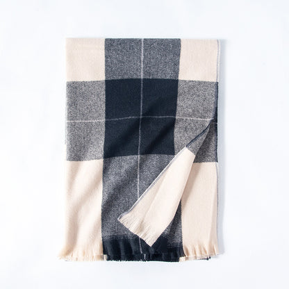Women's Thick Cashmere Shawl Winter Artificial Cashmere Shawl Women's | Ectron Online