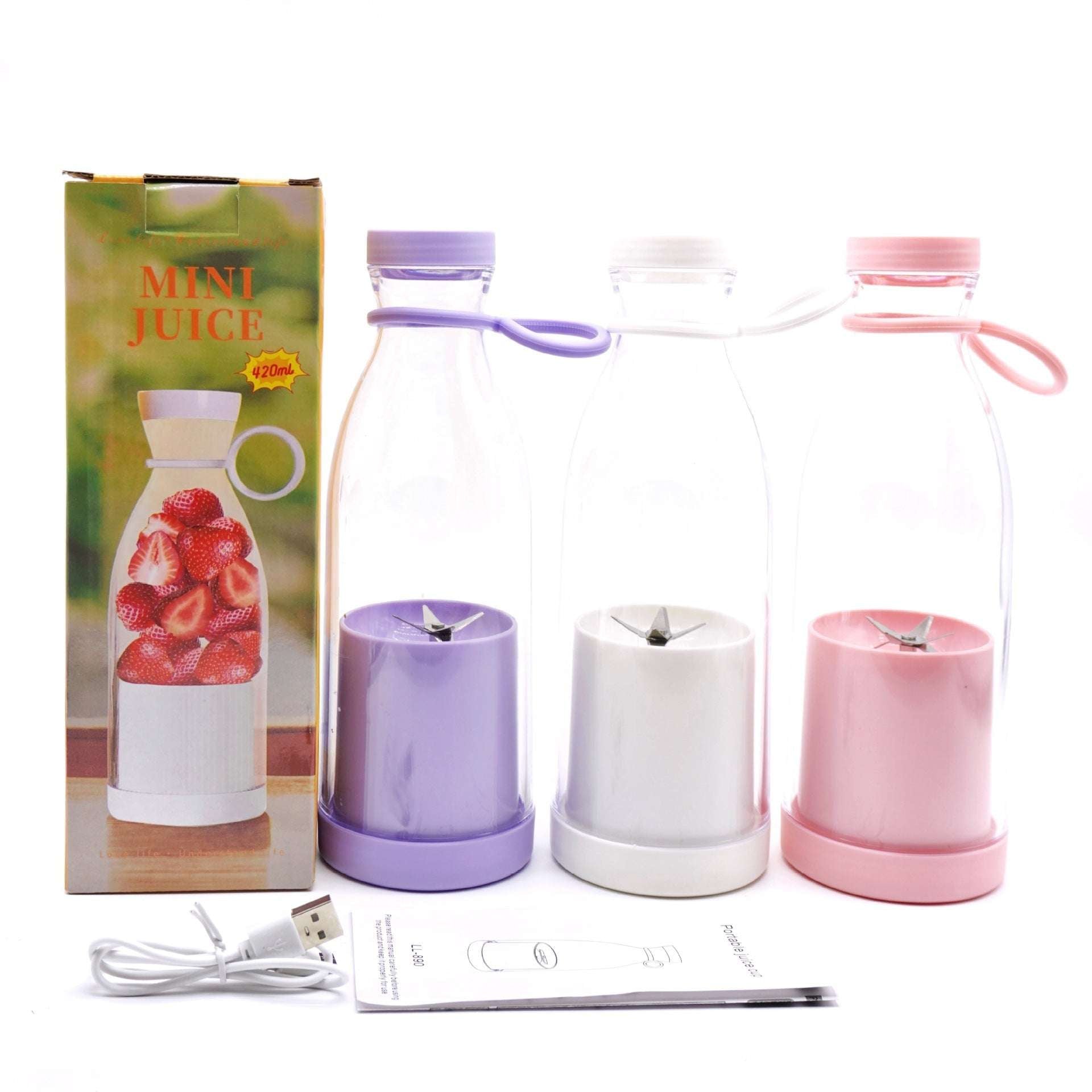 Electric USB Wine Bottle Blender & Juicer Cup