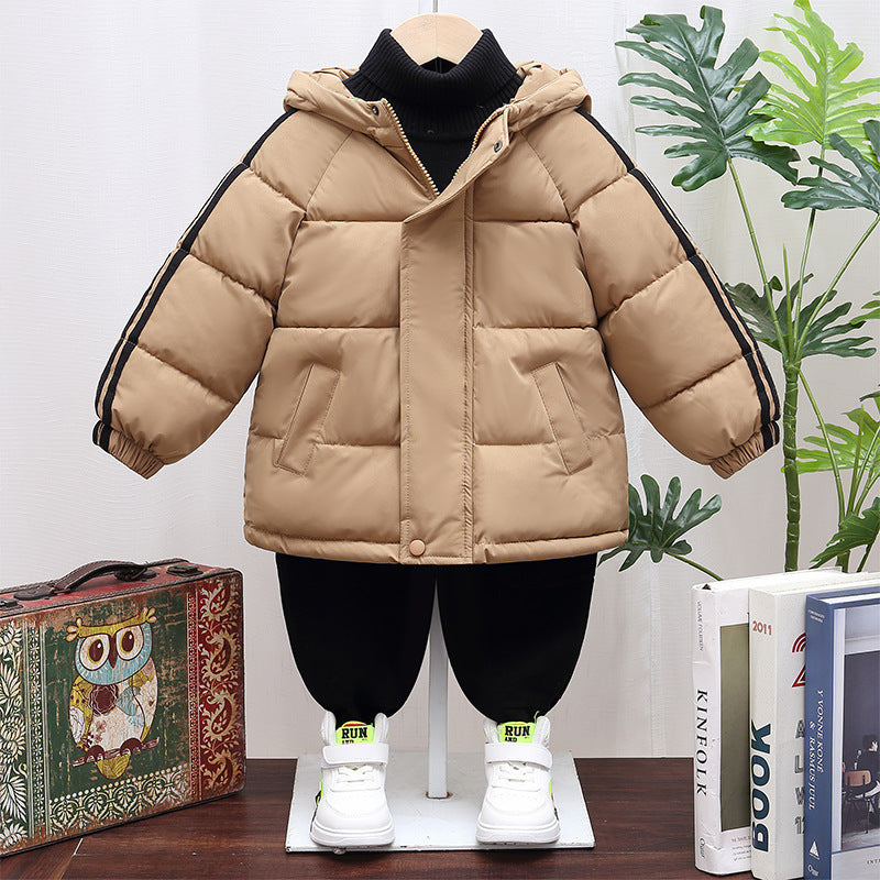 Children's Thickened Cotton Coat | Fall & Winter Children's Cotton Clothes Thickened Fall | Ectron Online
