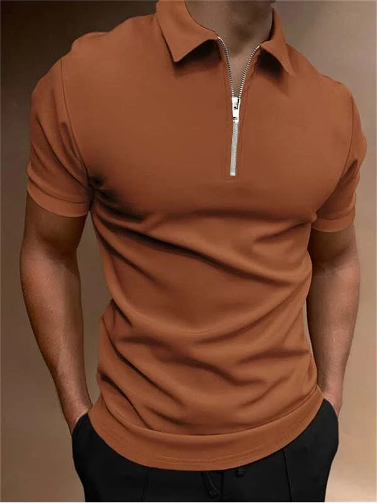 Men’s Digital Print Polo Shirt – New Casual Short Sleeve New Men's Casual Short Sleeve Digital Pr | Ectron Online