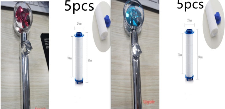 Turbo Propeller Shower Head with Water Saving & High Pressure Flow New Turbo Propeller Shower Head Water | Ectron Online