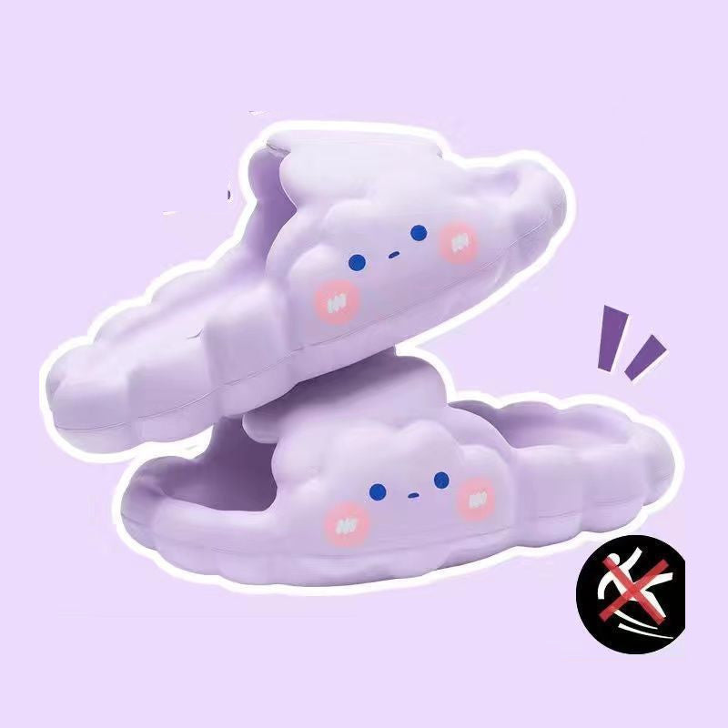 Home Bathroom Bathing Cloud Slippery Slippers Home Bathroom Bathing Cloud Slippery Sli | Ectron Online