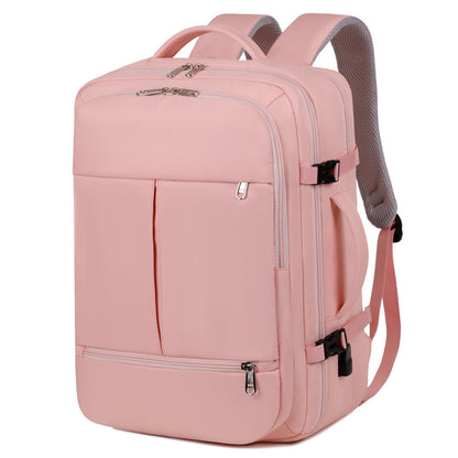 Unisex Large Business Backpack | Multiple Pocket Travel Computer Bag Large Capacity Backpack For Women Men Mu | Ectron Online