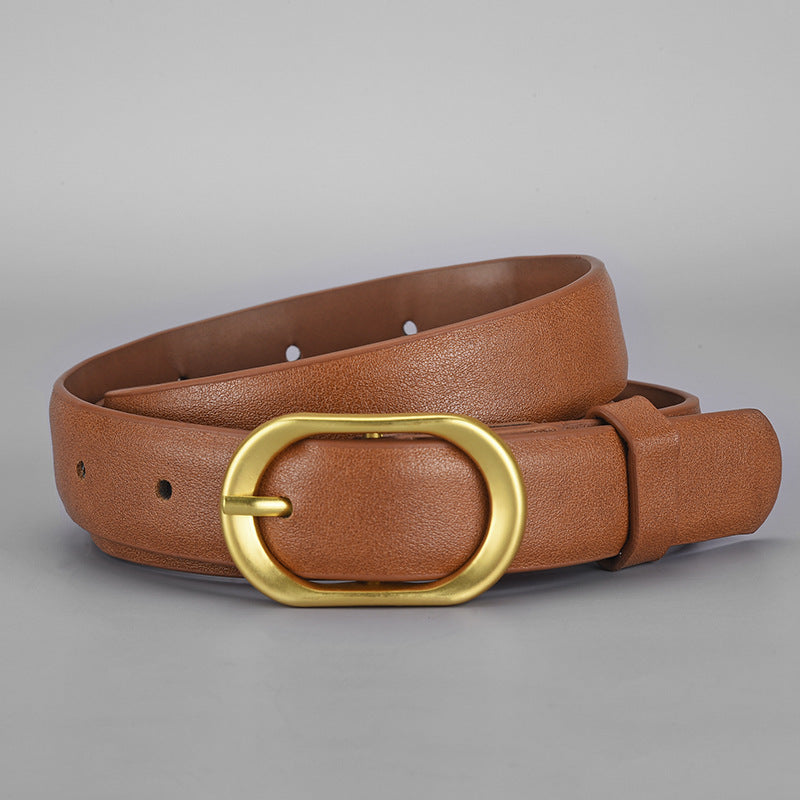 Trendy Unique Decorative Thin Belt for Jeans Trendy Unique Jeans All-match Decorative | Ectron Online