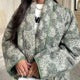 Colorful Cotton Jacket - 6-Color Print Women's 6-color Printing Cotton Jacket | Ectron Online