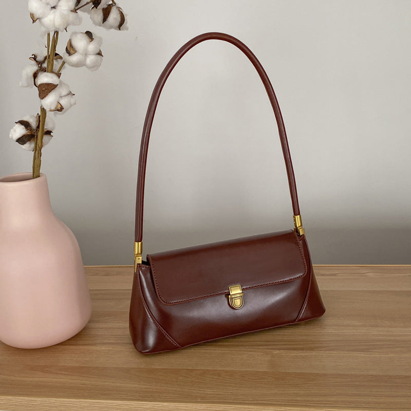 Women’s Single Shoulder Diagonal Handbag – Elegant PU Leather Bag Women's bag single shoulder diagonal han | Ectron Online