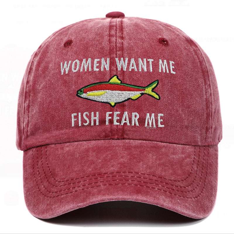 Embroidered E-Washed Baseball Cap – Unisex Cotton Dome Hat Men's And Women's All-match Embroidered | Ectron Online