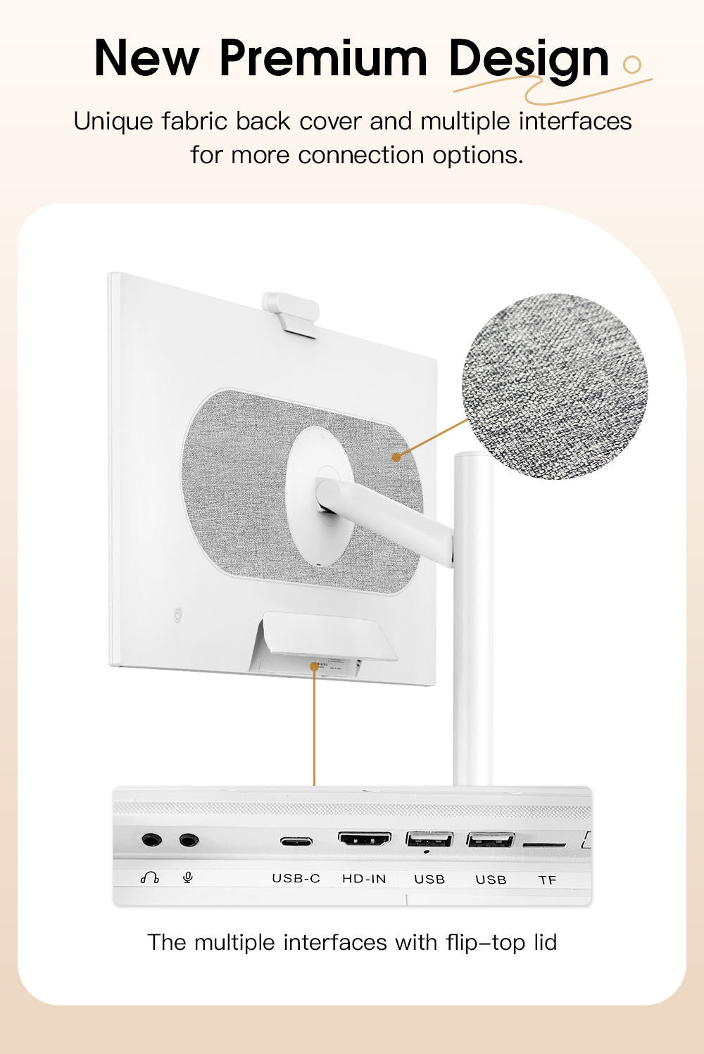 32" Portable Smart TV Android OS | 1080P HD Screen & 13MP Camera