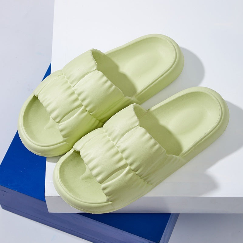 Treading On Shit Feeling Flower Petal Slippers Women's Thick Soles Wear Outside Lovers' Home In Summer Treading On Shit Feeling Flower Petal Sl | Ectron Online