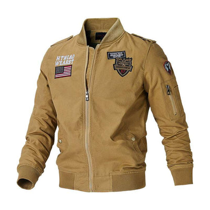 Men's Flight Jacket Baseball Uniform - Classic Bomber Style Men's flight jacket baseball uniform | Ectron Online