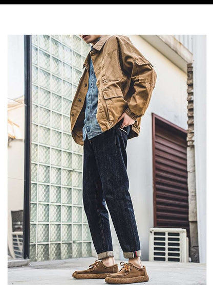 Men’s Suede Low-Top Shoes – British Retro Casual Style Men's Suede Low-top British Retro Casual | Ectron Online