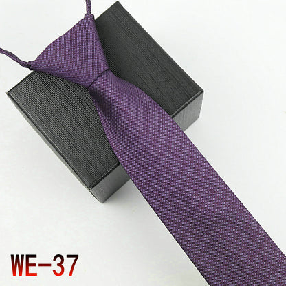 Men's Fashion Casual Zipper Suit Tie