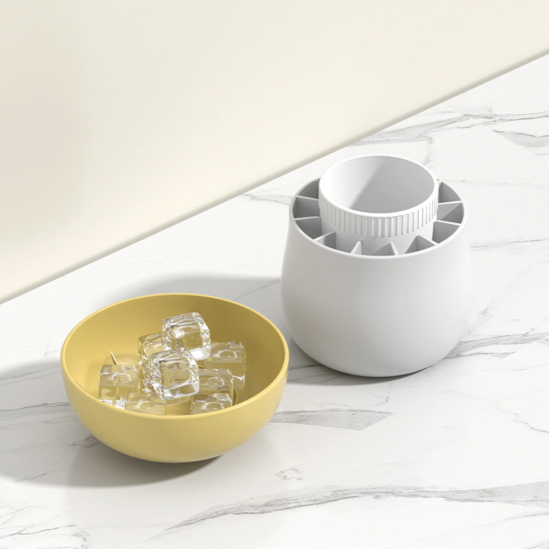 {{ brand }} Silicone Mushroom Ice Block Mold & Crushed Ice Maker Yellow - Ice Maker Ktichen Gadgets